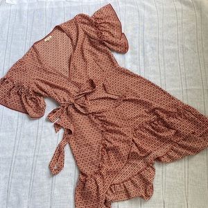 Max Studio Red High Low Dress